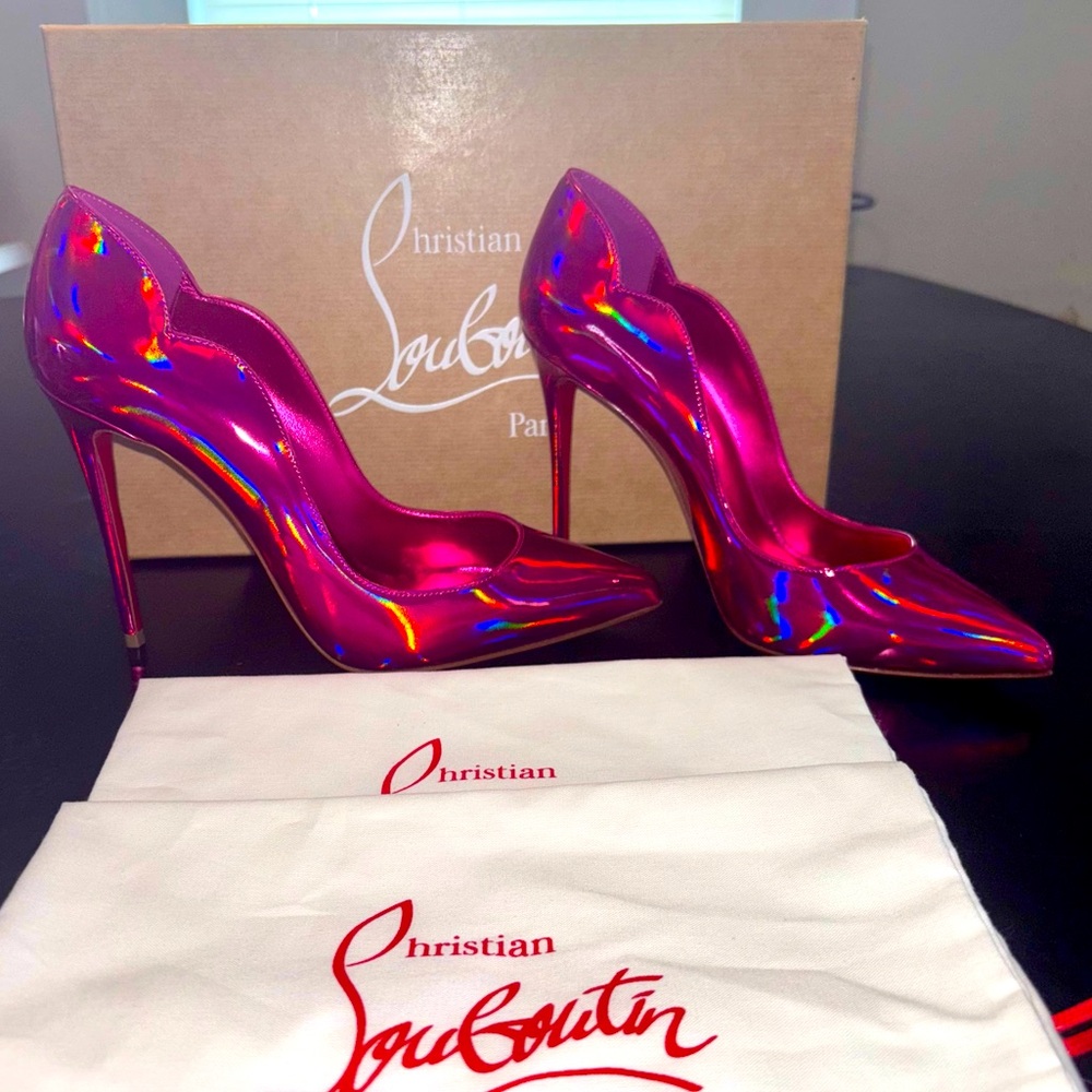 Christian Louboutin Hot Chick 100 Psychic Fuxia